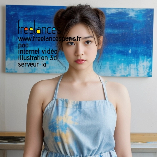 Pao internet vidéo illustration 3d serveur intelligence générative freelance paris studio de création OE2QCUV0